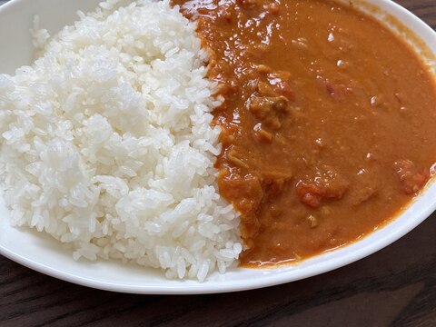 トマト缶で本格ヘルシーカレー